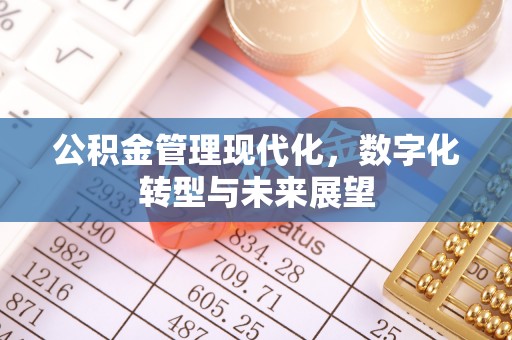 铜陵公积金管理现代化，数字化转型与未来展望