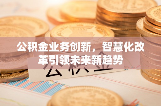 铜陵公积金业务创新，智慧化改革引领未来新趋势
